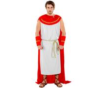 Mens costume Roman Tiberius Halloween Fancy Dress Outfit Carnival Rome Gladiator