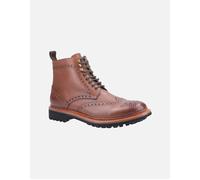 Cotswold Mens Rissington Commando Goodyear Welt Lace Up Boot - Brown Leather - Size UK 9