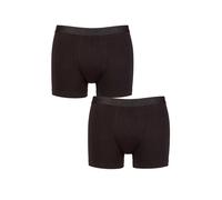 Men's Cotton Boxer Briefs 2 Pack Falke 'Daily Comfort' S,M,L,XL,XXL Black White