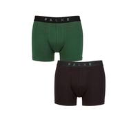 Men's Cotton Boxer Briefs 2 Pack Falke 'Daily Comfort' S,M,L,XL,XXL Black White
