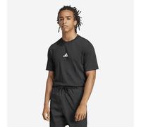 adidas for man. JE9024 Essentials T-Shirt Small Logo Single black (M), Casual, Sport, Cotton, Running, Multisport, Short sleeve