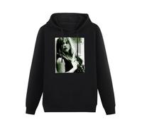Men's Cotton Hooded Sarah Connor Terminator Linda Hamilton Movie Fan Hoody Black S