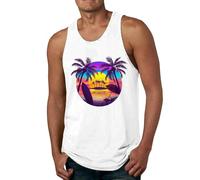Mens Cotton Linen Vest Sleeveless Henley Shirt Casual Lace Up Beach Hippie Tops Knitted Tank top Men Vintage Rash Vest Men red Golf Winter Clothes for Men (Black, XL)