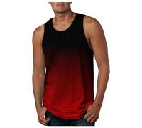 Men's Cotton Singlet Sleeveless Vests Bodybuilding Training Gym Tank Tops Basic Plain Colour Casual Undershirt Mens Tank Tops Multipack Mens Vests 6 Pack White and Black Tennis Tops Mens