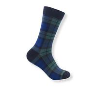 Men's Cotton Tartan Socks | Black Watch, Royal Stewart, Lindsay, Wallace, Stewart Modern - Gift for Him
