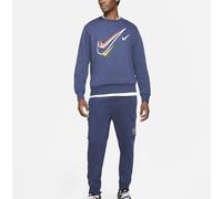 Men's Court Nike Full Tracksuit Fleece Sweatshirt Navy Bottoms Top size S