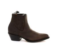 Mens Cowboy Ankle Boots Grinders Maverick Real Leather Western Riding Cuban