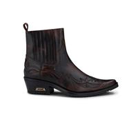Mens Cowboy Ankle Cuban Winklepicker 45