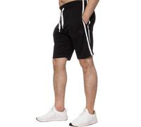 Mens Cozy Lounge Shorts | Enzo Designer Menswear - Black / M