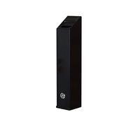 Men's Creative Wall-Mounted Ashtray & Outdoor Smoking Waste Bin - Stainless Steel Vertical Trash Holder for Cigarette Butts Floor Standing Outdoor Waste Container