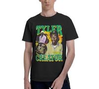 Men's Creator Rapper T Shirt Short Sleeve Tee Shirts Cotton Print Crewneck Loose Classic Soft Comfortable Casual Summer Tee Top Fashion,S-6XL