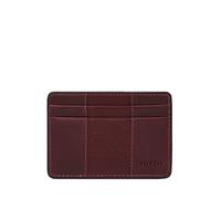 Mens Credit Card Holder FOSSIL EVERETT ML4467540 Leather Brown