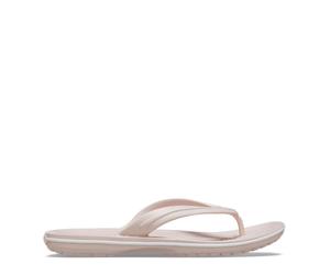 Men's Crocs Crocbrand Flip Flop in White