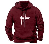 Men's Cross Print Hoodie Casual Faith-Based Pullover Sweatshirt Stylish Christian Graphic Hooded Jumper Comfortable Lightweight Religious-Themed Hoodie Cosy Spiritual Long Sleeve Pullover