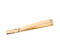 Men's Cross Tie Clip Copper Golden Minimalist Formal Accessory