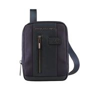 Men's crossbody bag in fabric- male- Piquadro- Cross Body Messenger- Blue- ONE SIZE- Bags ONE SIZE