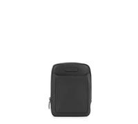 Men's crossbody bag- male- Piquadro- Cross Body Messenger- Black- ONE SIZE- Bags ONE SIZE