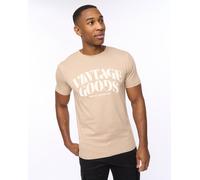 Men's Crosshatch Crew Neck Short Sleeve T Shirt Cotton Casual Summer Top