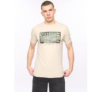 Men's Crosshatch Crew Neck Short Sleeve T Shirt Cotton Casual Summer Top