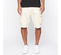 Men's Crosshatch Jamstar Cargo Shorts in Cream