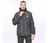 Men's Crosshatch Janscore Allover Print Jacket in Grey