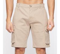 Men's Crosshatch Stretch Chino Cargo Shorts Cotton Casual Summer Short Pants