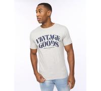 Men's Crosshatch T-Shirt Crew Neck Short Sleeve Casual Soft Cotton Summer Top