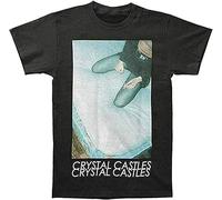 Men's Crystal Castles Music T-Shirt Black Tee Size S