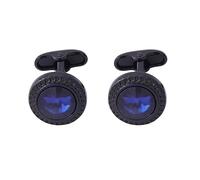 Mens Crystal Cufflink Classic Round Black Cufflinks Tuxedo Shirt Accessories Cufflinks Business Wedding Shirts Unique Christmas Valentine's Day Father's Day Jewelry Gift, S, Rhinestone Crystal, no