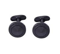 Mens Crystal Cufflink Classic Round Black Cufflinks Tuxedo Shirt Accessories Cufflinks Business Wedding Shirts Unique Christmas Valentine's Day Father's Day Jewelry Gift, S, Rhinestone Crystal, no