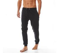 Iron Mountain Workwear Mens Cuffed Tapered Joggers, Black, M