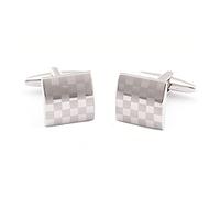 Men's Cufflinks Cuff Links Checkered Dots Shirt Studs Suit Cufflinks For Men's Business Wedding Party Cufflinks Gift Present Stylish