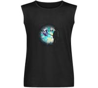 Men's Cure Boys Don't Cry 1986 (C) Logo Sleeveless T Shirt Band Merch Vest Black