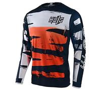 Men's Cycling Jersey MTB Tops,MX MTB Lightweight Materials,Breathable Material,Mountain Bike Long Sleeve Breathable Comfortable Soft Moisture Wicking Cycling Jersey (Color-20,XXL)