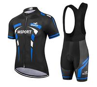 Men's Cycling Jersey Set with 3D Gel Seat Padding Shorts Breathable Quick Drying - Mod 03n M