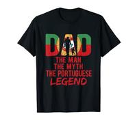 Mens Dad Man Myth Legend Portugal Portuguese T-Shirt