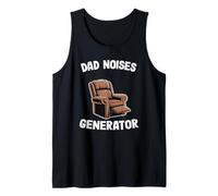 Mens Dad Noises Generator Armchair Dad Joke Father Funny Men Tank Top