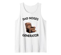 Mens Dad Noises Generator Armchair Dad Joke Funny Men Tank Top