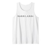 Mens Daddy Cool For Dad Father's Day Christmas Tank Top