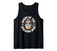 Mens Daddy of The Brewing Baby Expectant Father Tank Top