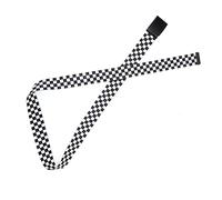 Mens Dance Belt, Adjustable Belt, Black White Grid Strap Cut To Fit Canvas Web Belt Canvas Belt Checkered Belt Web Belts Fabric Belt Belt Strap for Jeans Shorts Trousers