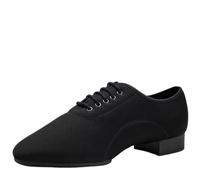 Mens Dance Shoes Outdoor/indoor Ballroom Waltz Dance Shoes Adult Tango Jazz Modern Dance Shoes Men For Hip Hop(2.5cm black,44_OUTDOOR)