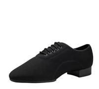 Mens Dance Shoes Outdoor/indoor Ballroom Waltz Dance Shoes Adult Tango Jazz Modern Dance Shoes Men For Hip Hop(2.5cm black,38_INDOOR)