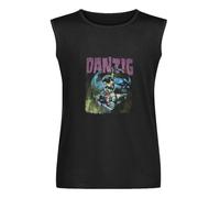 Men's Danzig 'Warrior' Sleeveless T Shirt Vest Black M