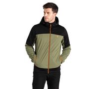 Men's Dare2b Mountaineer Softshell Jacket With Removable Hood Green XXL