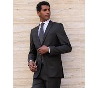 Men's Dark Brown Wool Blend Tailored Suit Jacket - Size: 38" x Regular - Savile Row Company