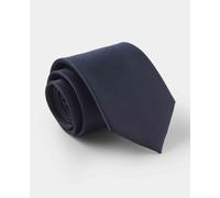 Men's Dark Navy Silk Tie - Savile Row Company