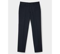 Men's Dark Navy Wool Blend Tailored Suit Trousers - Size: 32" x 32" - Savile Row Company
