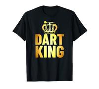 Mens Dart Crown Dart King Dart Tournament Dart Player Winner T-Shirt