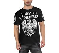 Men's Day Rock Remember Band T-Shirt Multi-Faceted Printed Short Sleeve Shirts Round Neck Graphic Tee Tops Black S